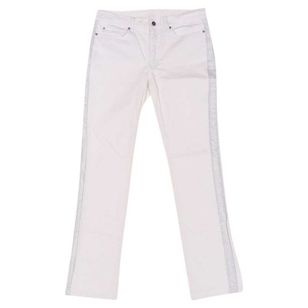 Escada Sport Womens Pants Size 40 US 10 White Made in Italy 5