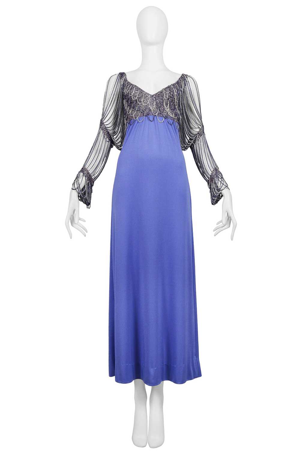 AZZARO ICONIC 1970S CHAIN GOWN - image 1