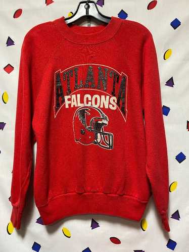 PULLOVER SWEATSHIRT ATLANTA FALCONS HELMET LOGO AS