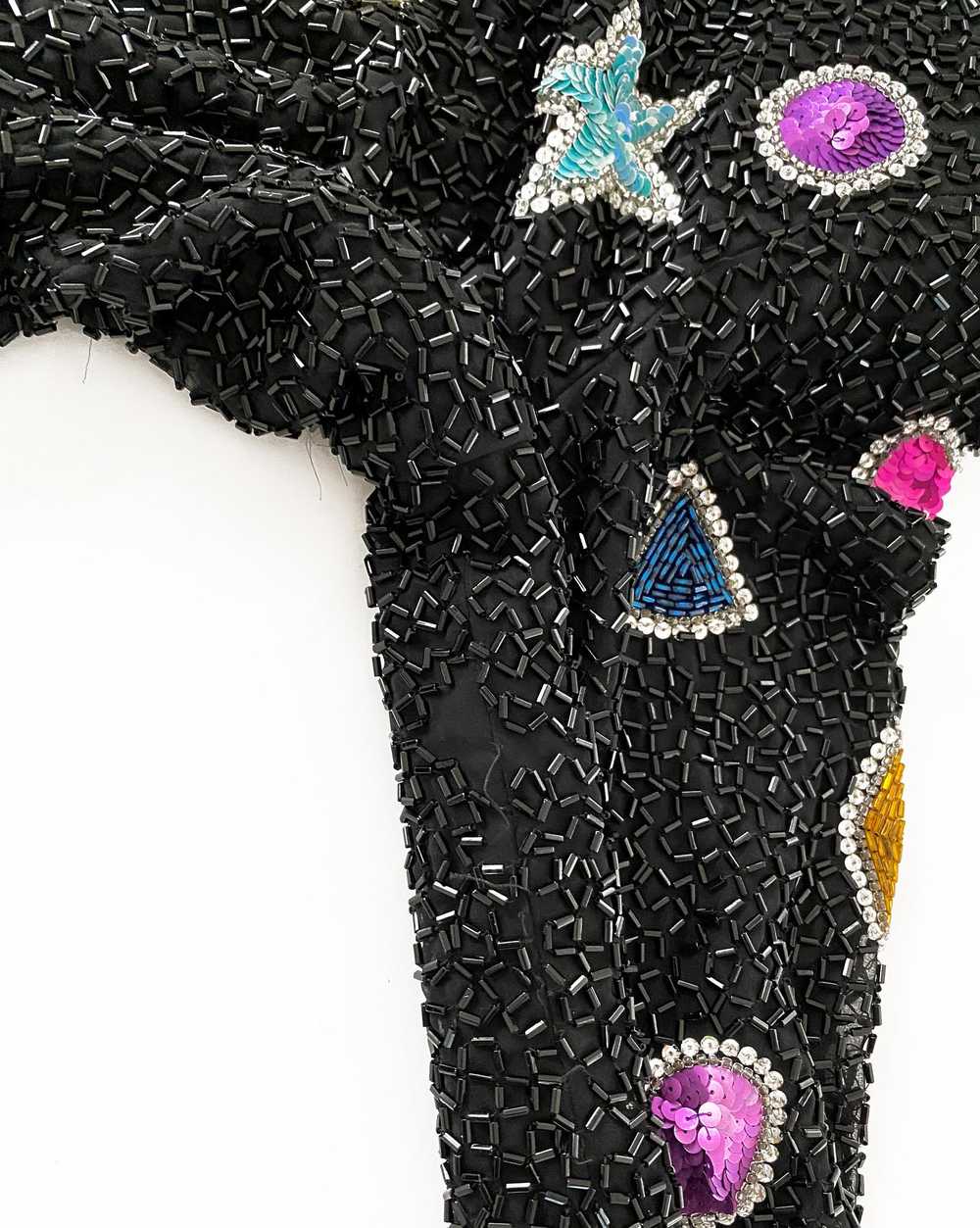 Bob Mackie Sequin Shapes Evening Gown - image 8