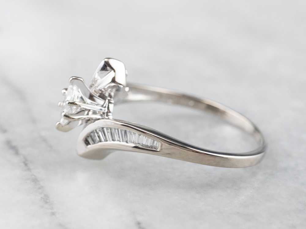 Marquise Diamond Bypass Ring - image 4