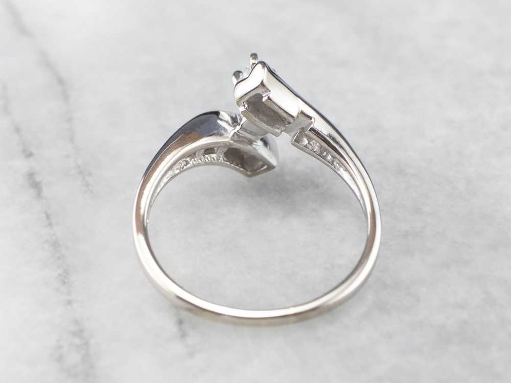 Marquise Diamond Bypass Ring - image 5