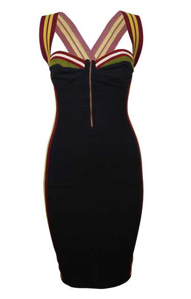 Jean Paul Gaultier Colorblock Jersey Dress, SS90, 