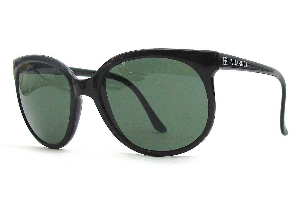 Vuarnet 002 Cat Sunglasses - Black - image 2