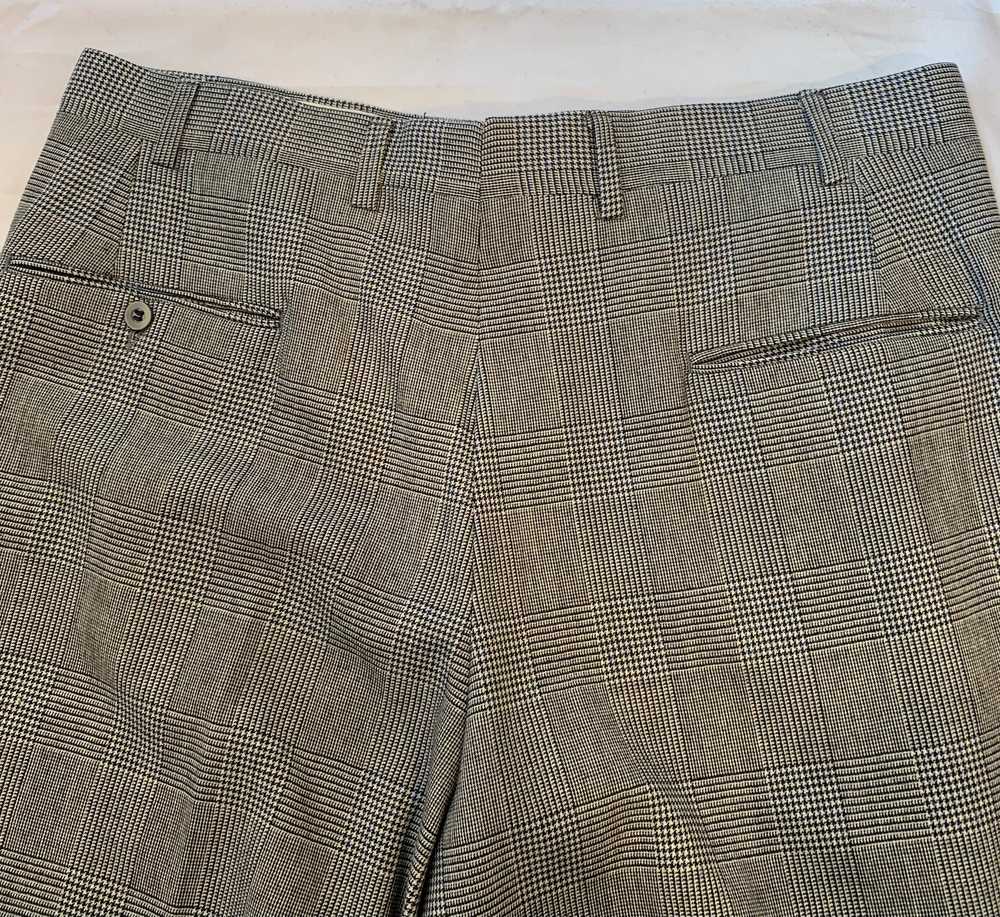 1960s Men’s Deadstock Herringbone Wool Trousers - image 2
