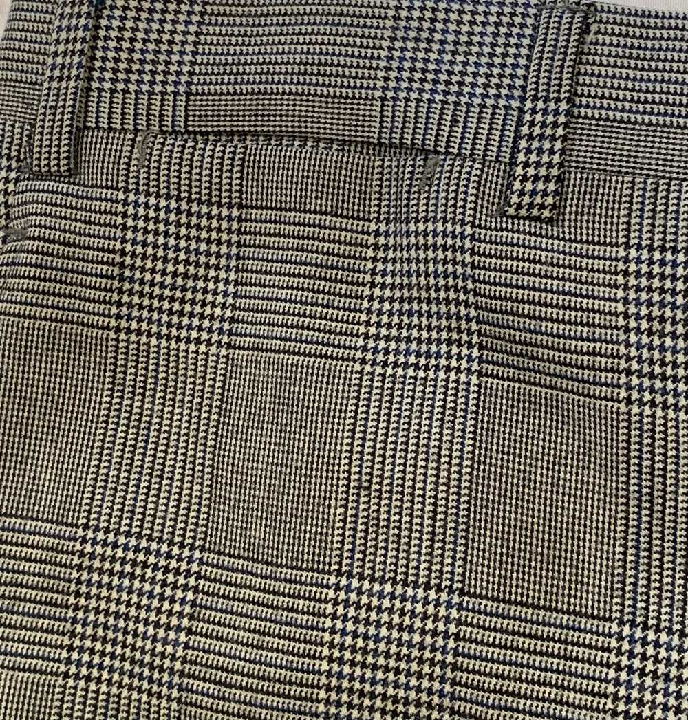 1960s Men’s Deadstock Herringbone Wool Trousers - image 5
