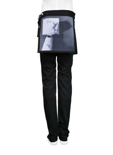 RAF SIMONS 2017 SS MAPPLETHORPE BLACK DENIM PANTS… - image 1