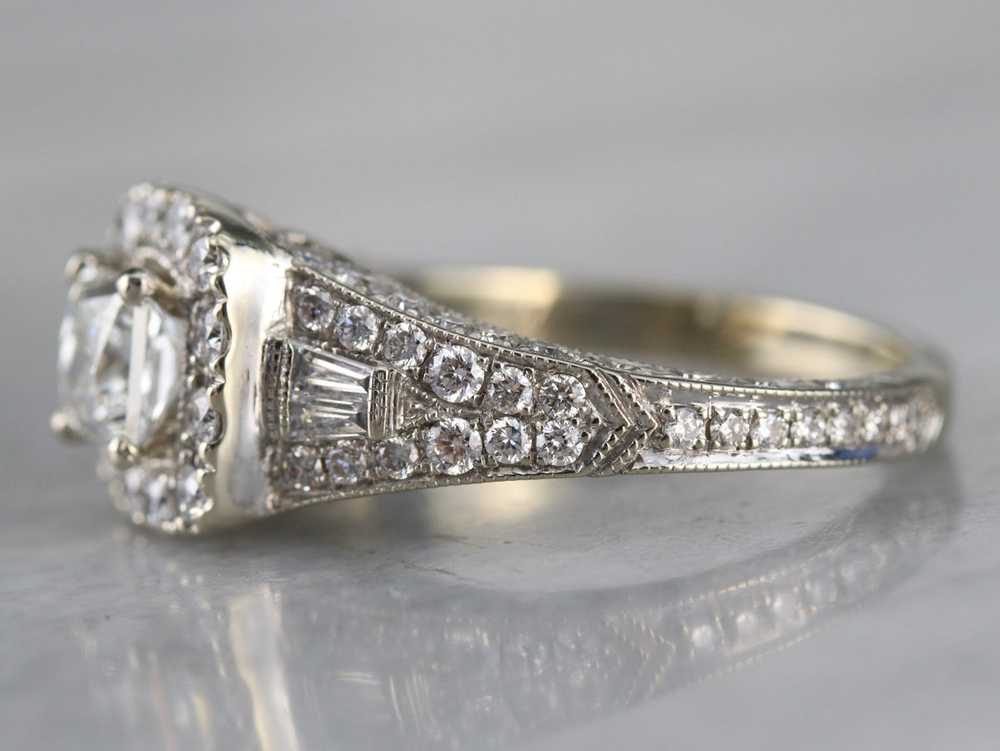 Modern Neil Lane Princess Cut Diamond Engagement … - image 3