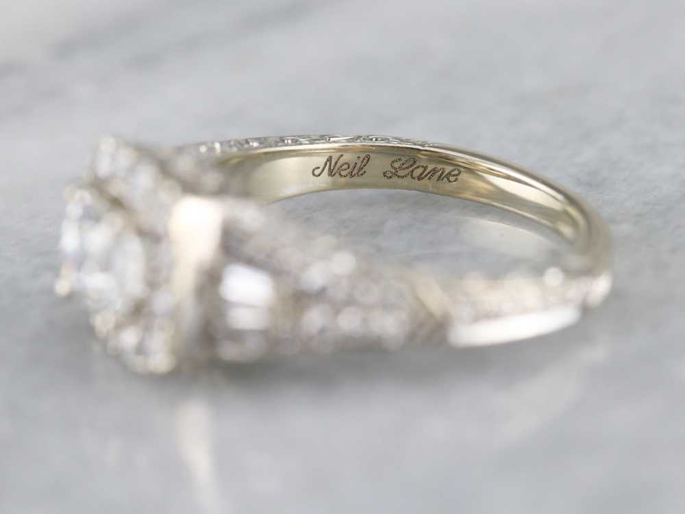 Modern Neil Lane Princess Cut Diamond Engagement … - image 6