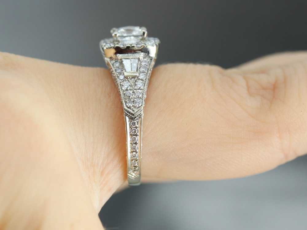 Modern Neil Lane Princess Cut Diamond Engagement … - image 9