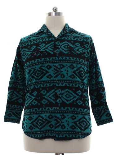 1980's Panhandle Slim Mens Southwestern Geometric 