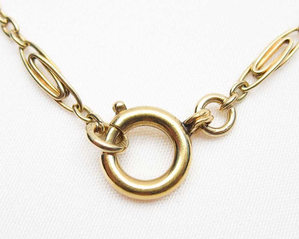 c. 1910 French 18KT Gold Chain - image 3