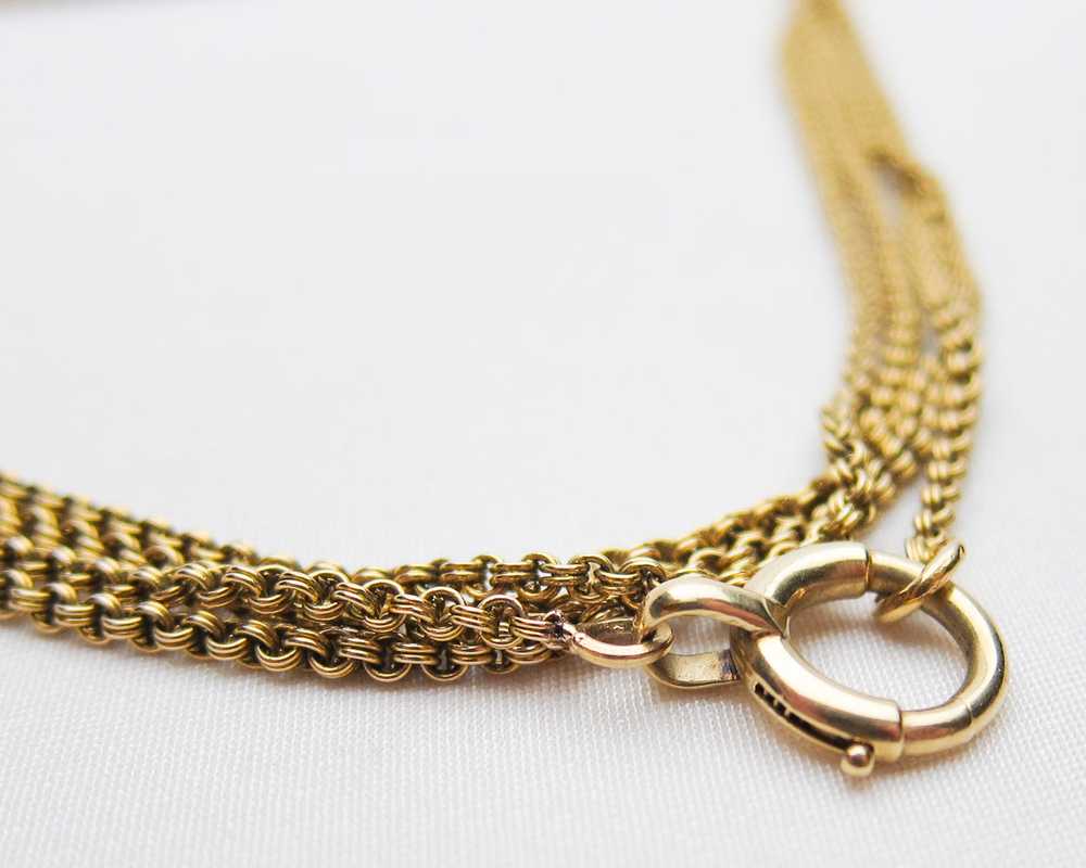 Victorian French Gold Chain - image 1