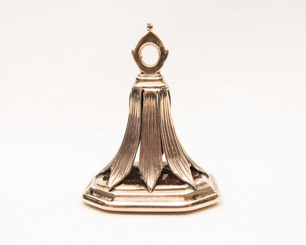 Early-Victorian Carnelian Fob - image 2