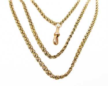 Victorian 15KT Gold Chain - image 1