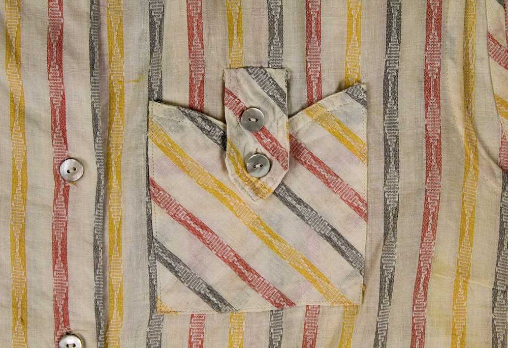 1950s Town And Country Pastel Stripe Tank Top - image 3