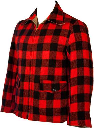 Classic 1940s Reversible Plaid Jacket
