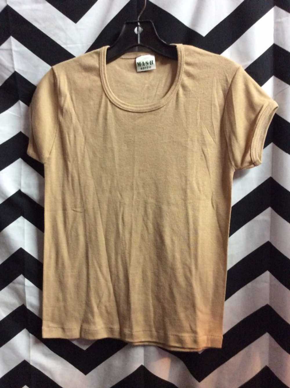 *DEADSTOCK* *M*A*S*H* BLANK COTTON BABY TEE *ORIG… - image 5