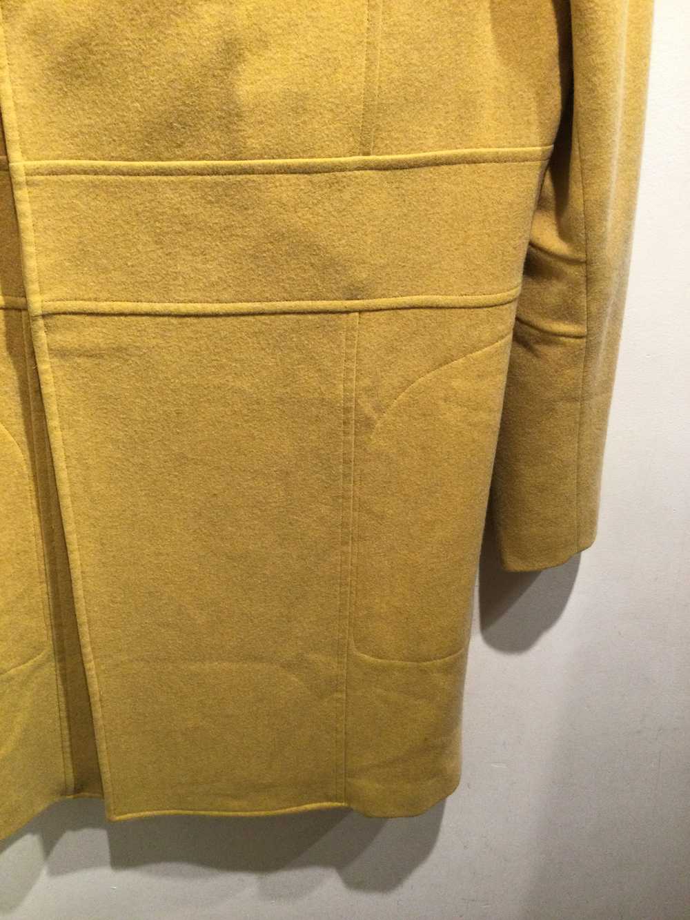 Beauty:Beast yellow double breasted coat - image 3
