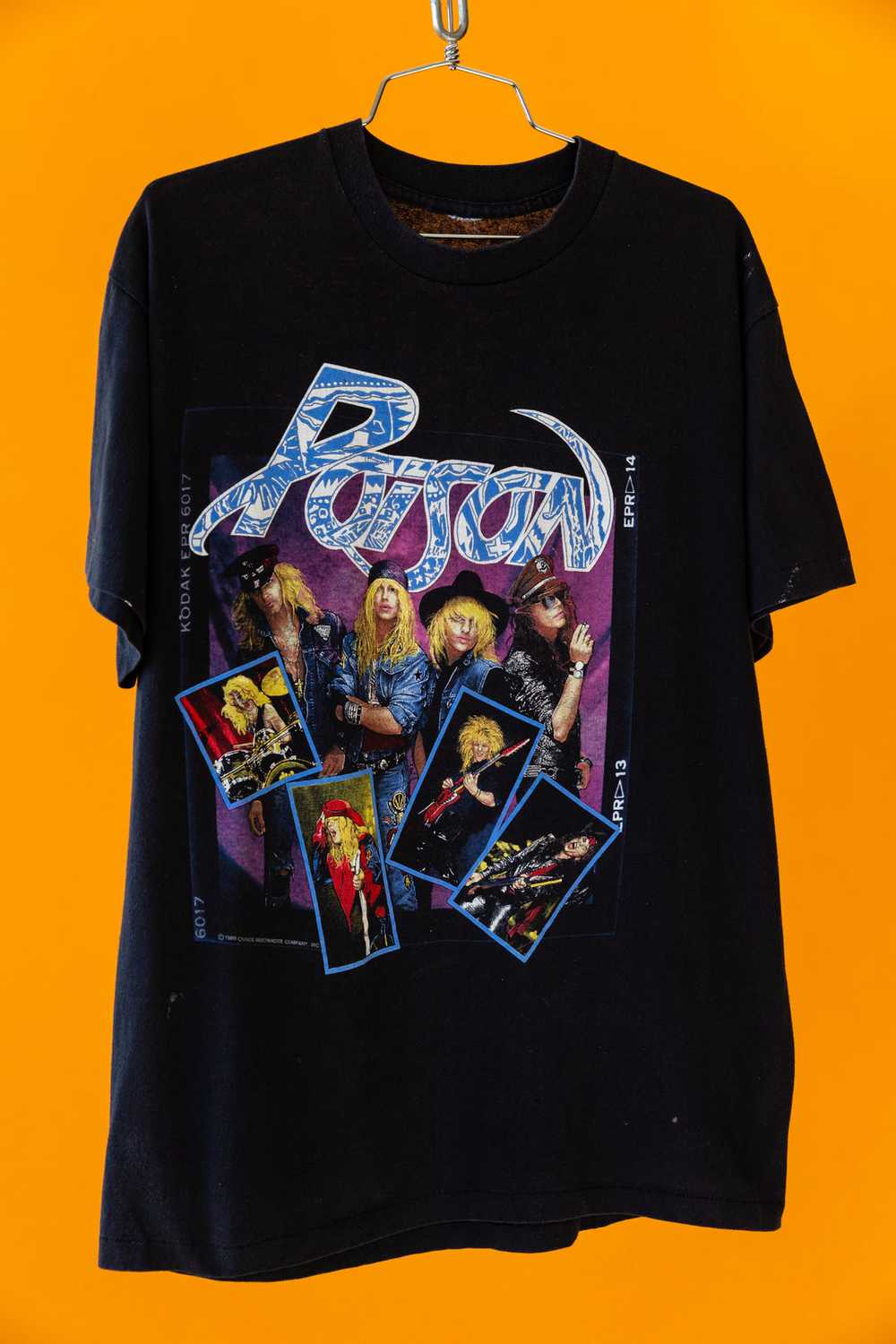 1989 POISON ''Open Up And Say Ahh'' T-shirt - Gem