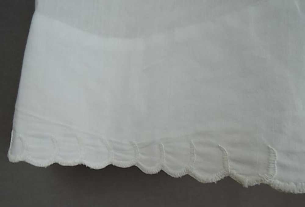 Antique Infant Baby Slip, 17 inch chest, Early 19… - image 4