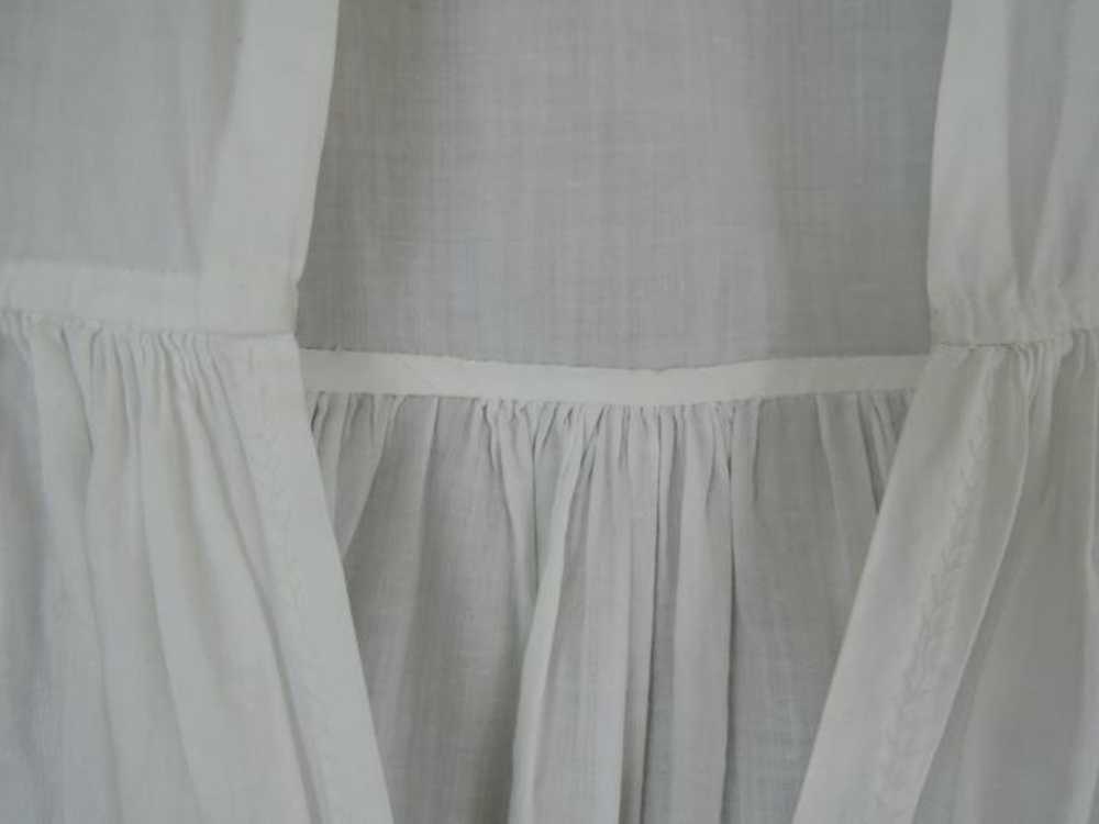 Antique Infant Baby Slip, 17 inch chest, Early 19… - image 8