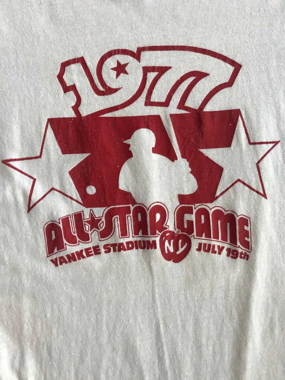 1977 MLB All Star Game T-Shirt Sz L - image 2