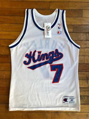 Sacramento Kings Bobby Hurley Vintage Champion Jer