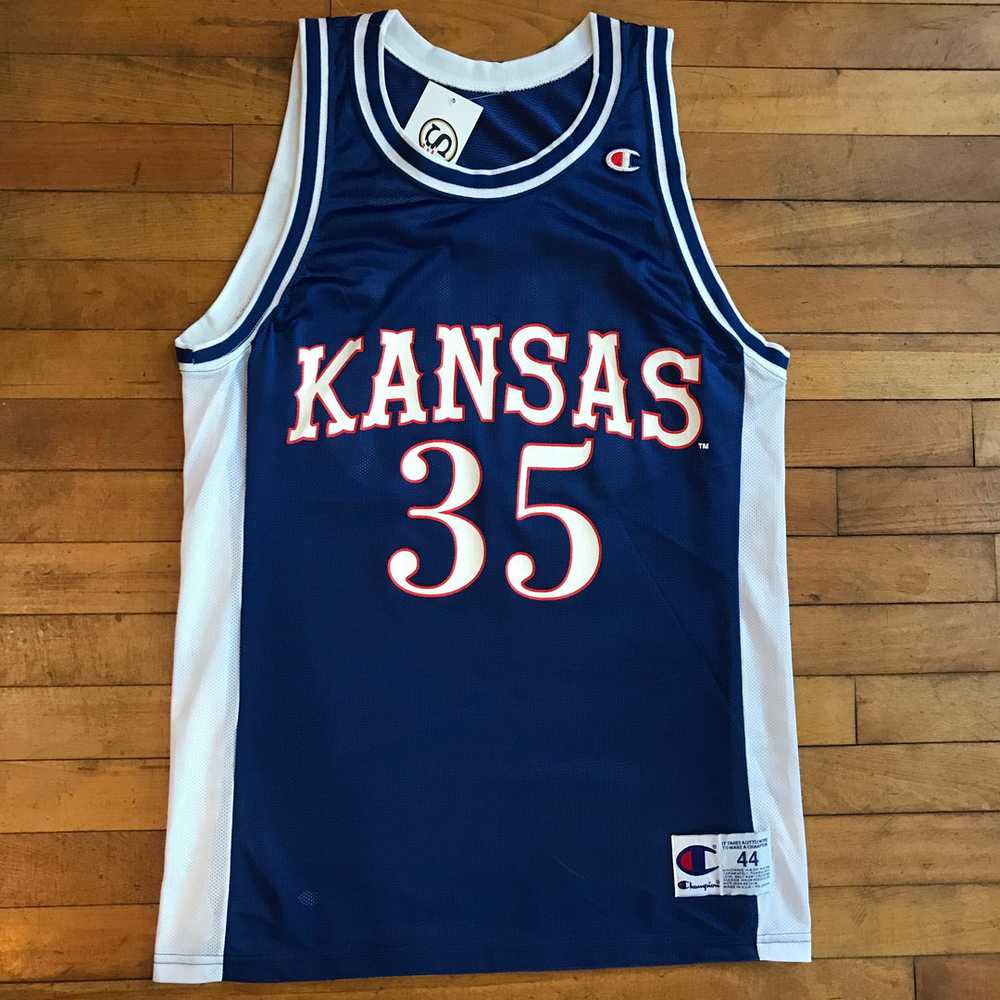 Vintage Champion Kansas Jayhawks Jerod Hasse Size… - image 1