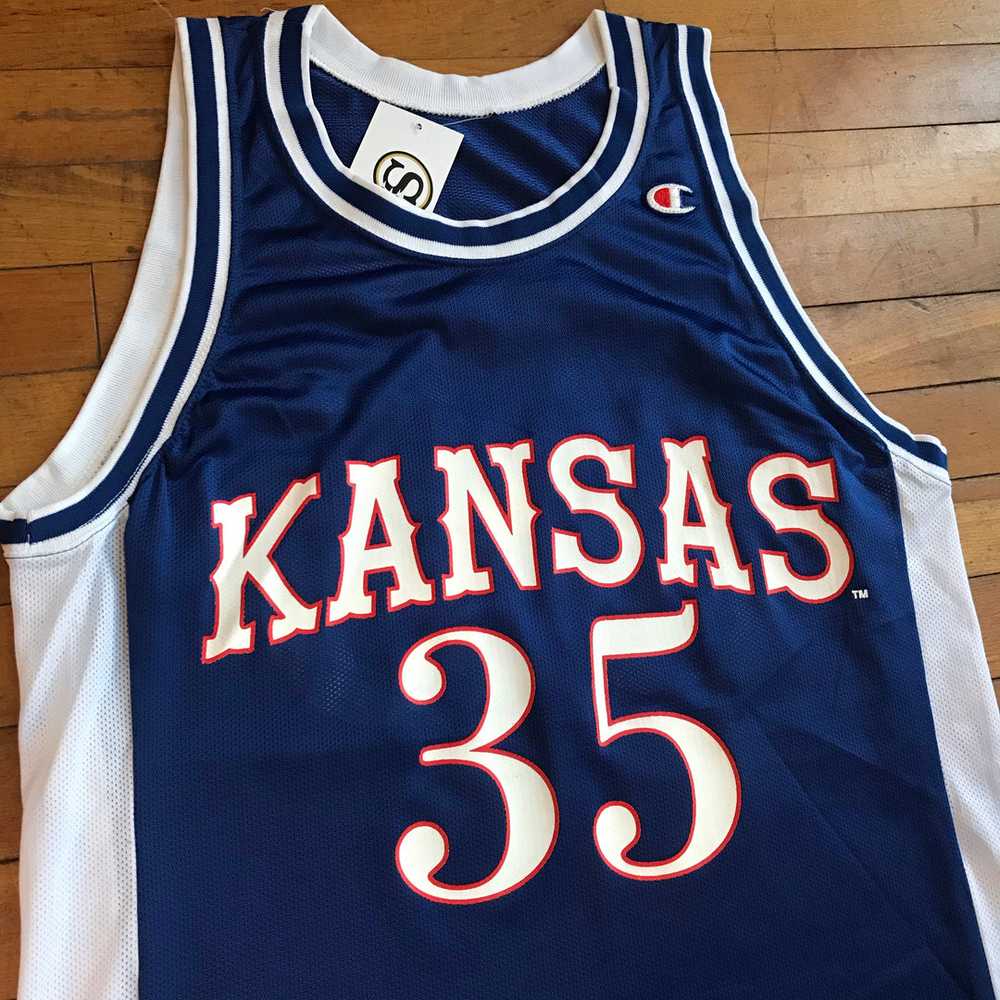 Vintage Champion Kansas Jayhawks Jerod Hasse Size… - image 2