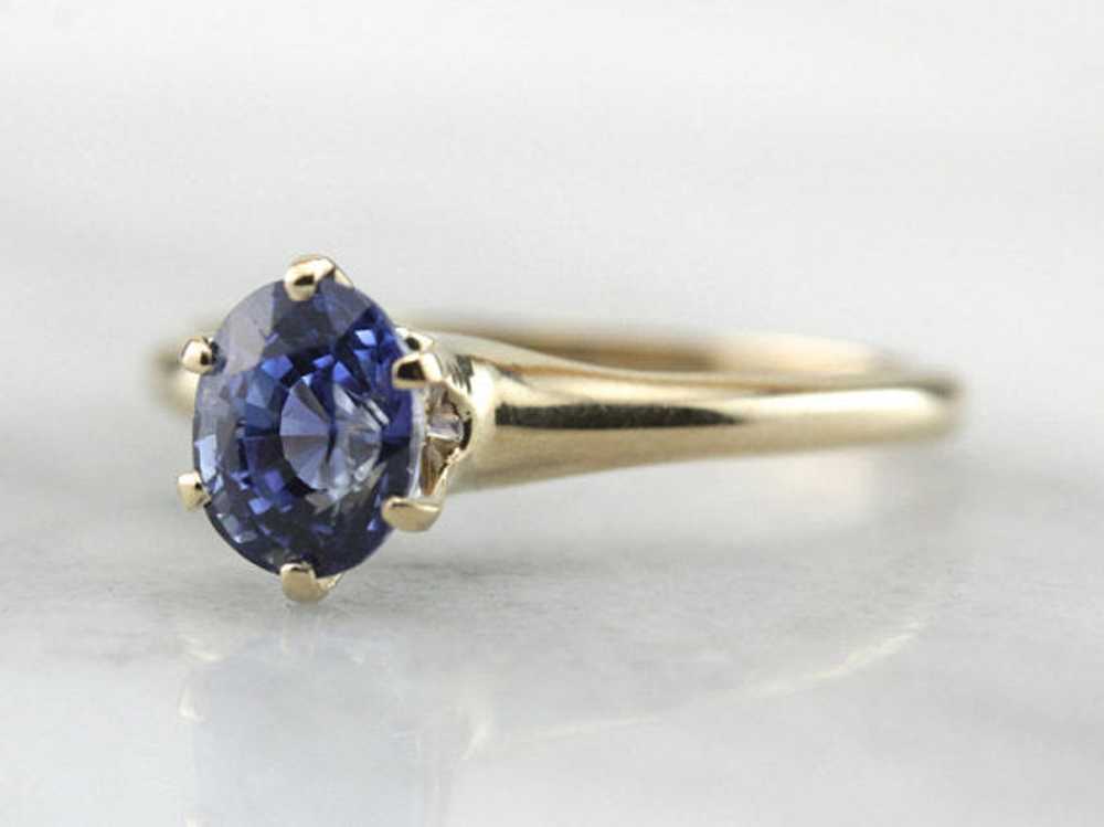 The Perfect Sapphire Enagement Ring: Classic Sapp… - image 2