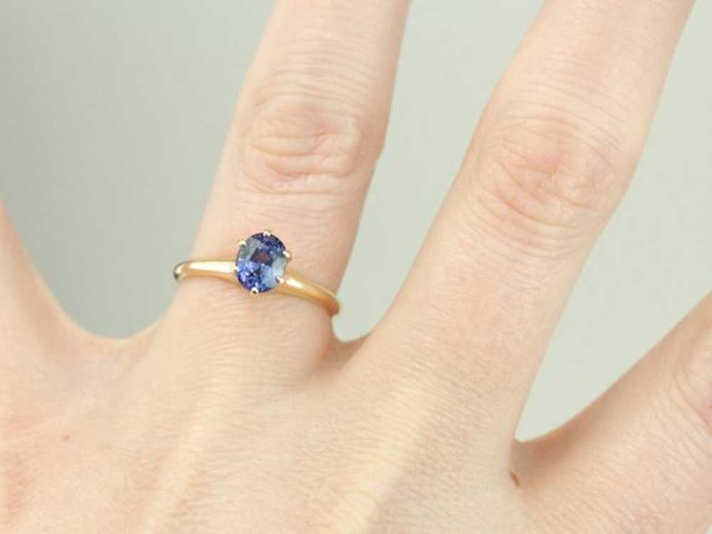 The Perfect Sapphire Enagement Ring: Classic Sapp… - image 4