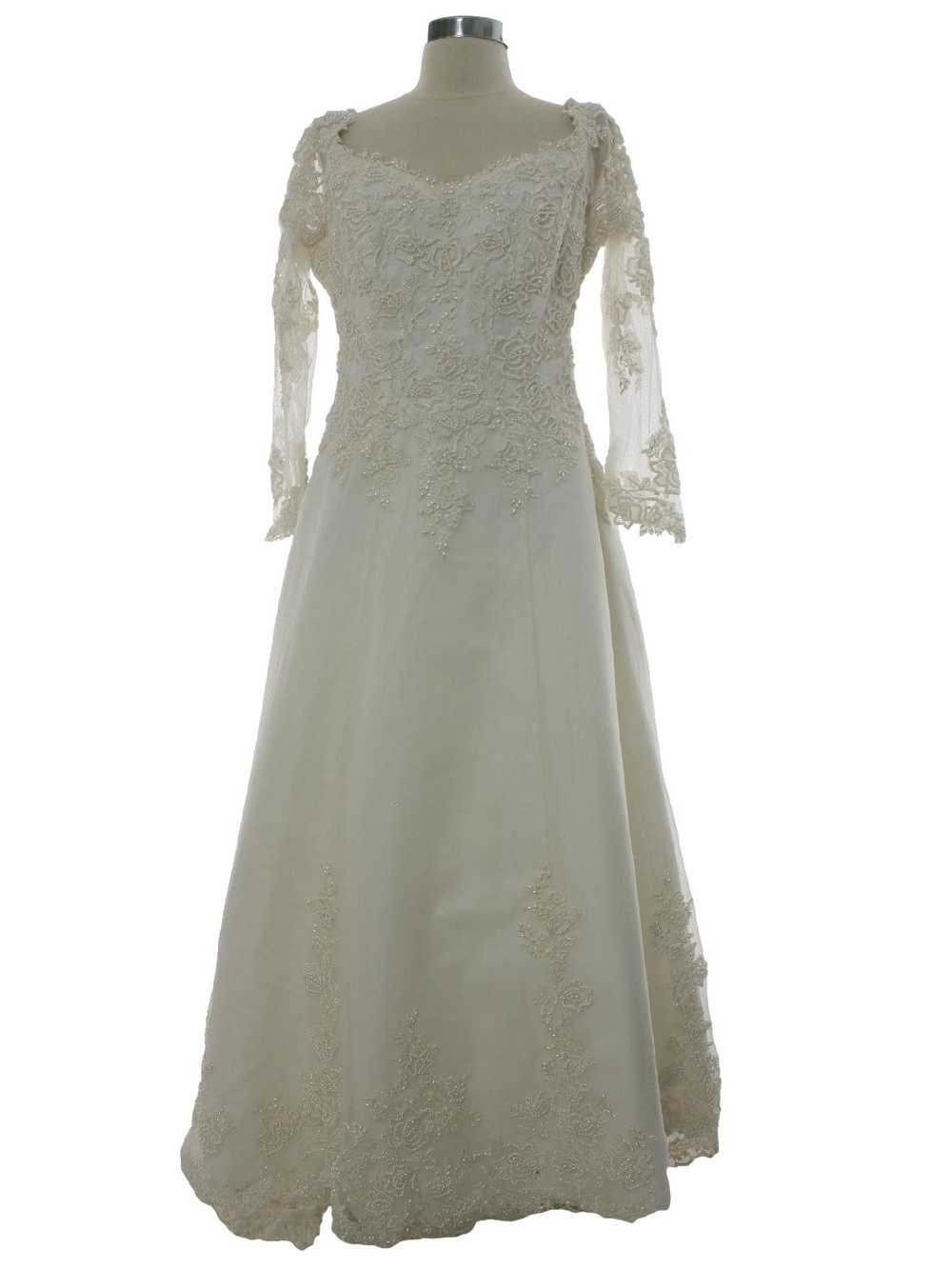 1980's Jasmine Wedding Dress - image 1