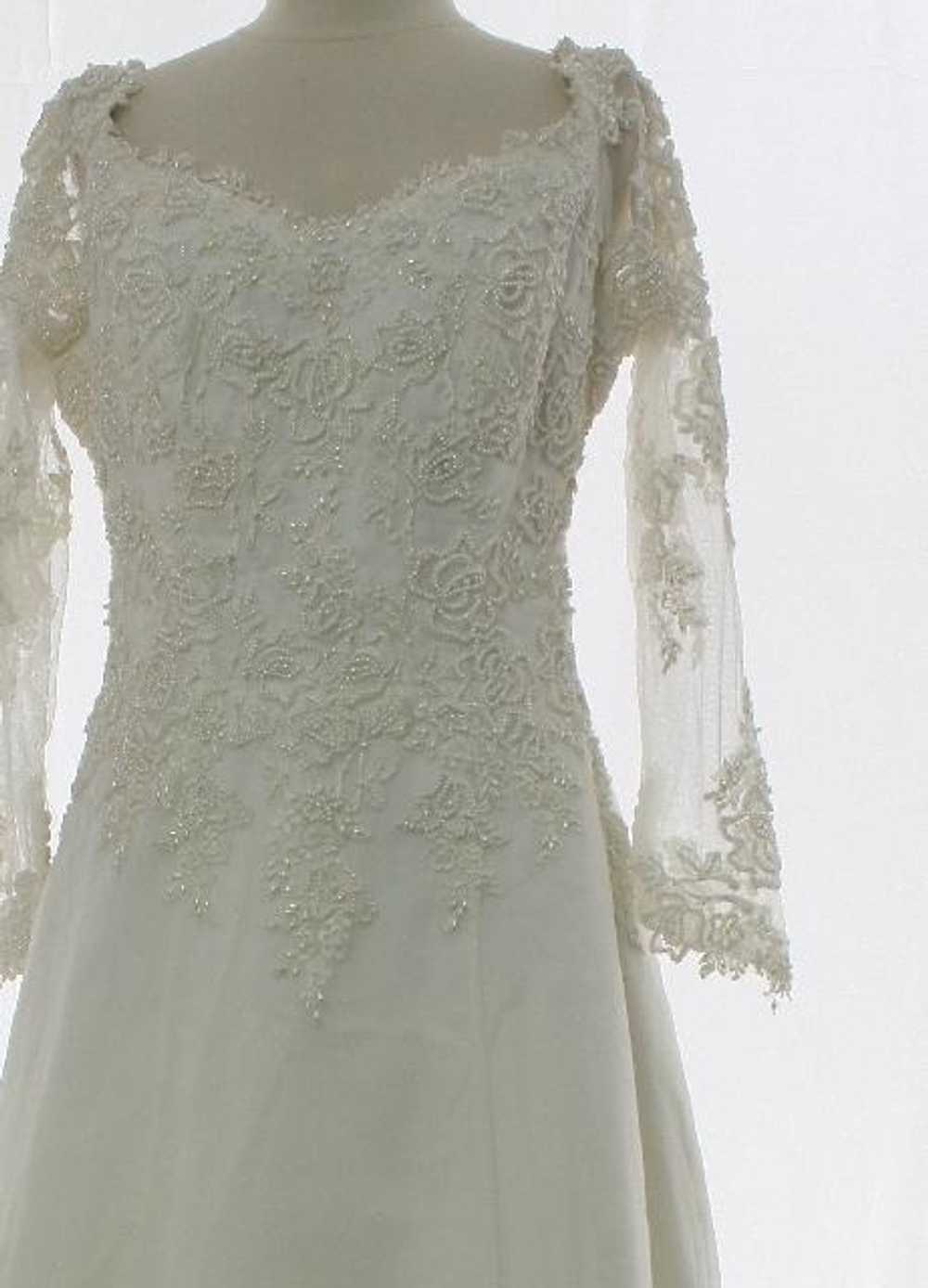 1980's Jasmine Wedding Dress - image 2