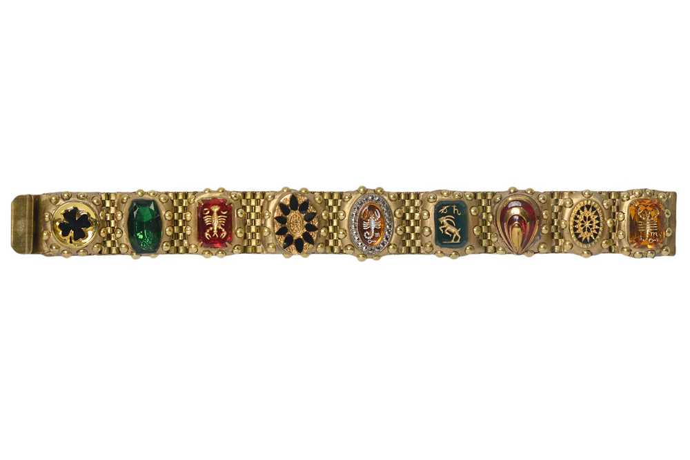 MINADEO GREEN RUBY TOPAZ ZODIAC BRACELET - image 2