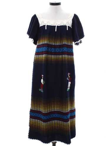 1960's Guatemalan Style Dress