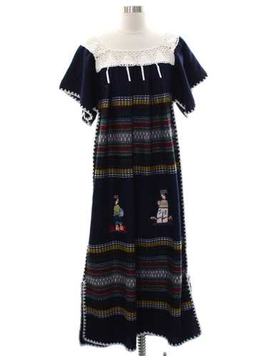 1970's Guatemalan Style Dress