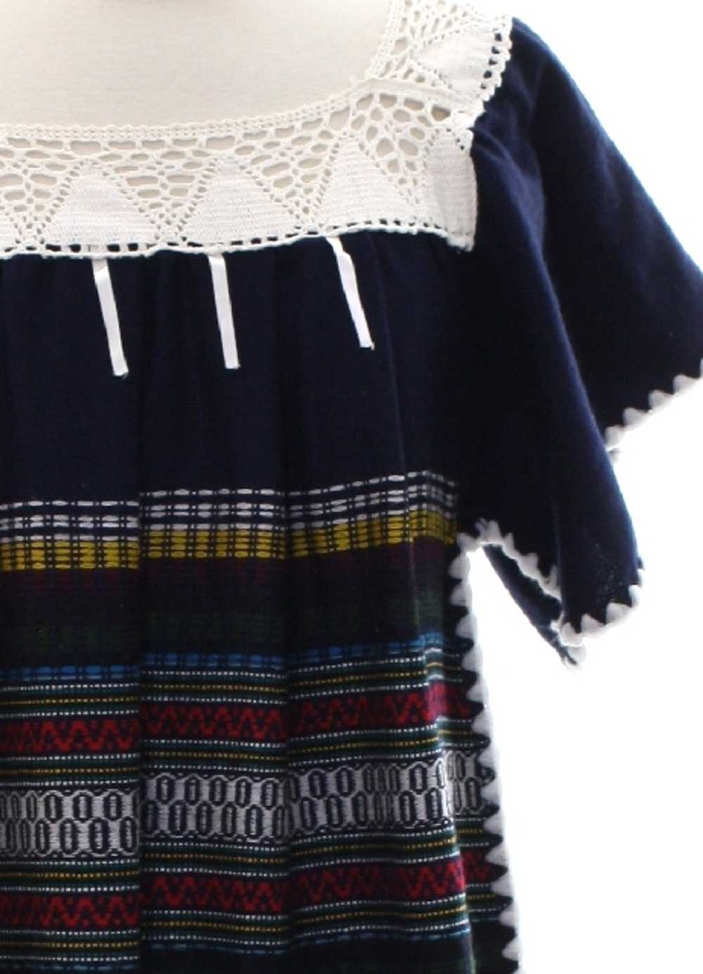 1970's Guatemalan Style Dress - image 2