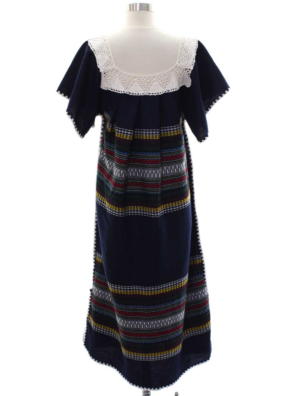 1970's Guatemalan Style Dress - image 3