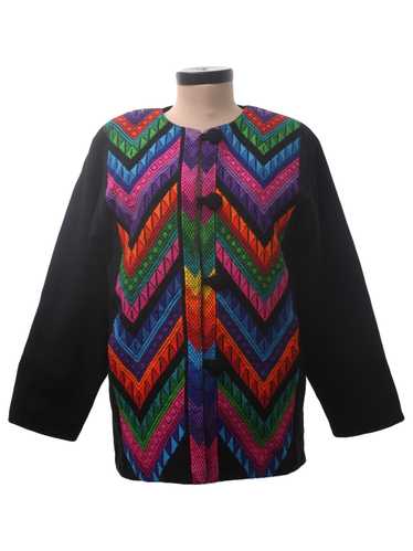 1980's Womens Guatemalan Style Jacket