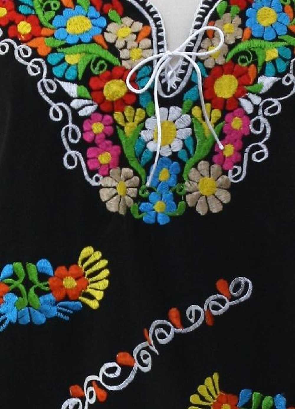1980's Womens Huipil Inspired Shirt - image 2