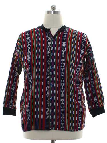 1980's Origins Label Mens Guatemalan Style Shirt - image 1