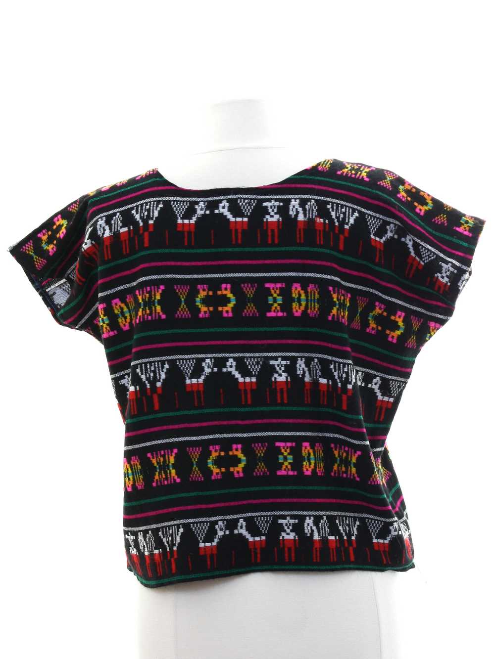 1970's Womens Guatemalan Style Shirt - image 3
