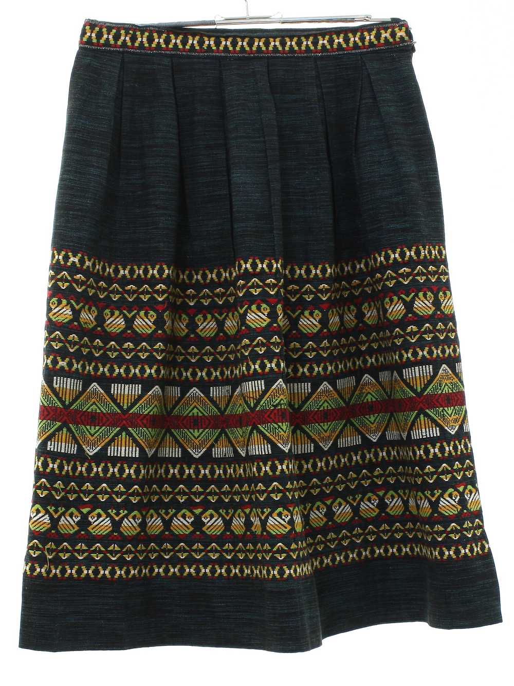 1970's Guatemalan Style Skirt - image 1