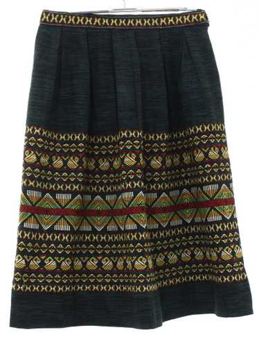 1970's Guatemalan Style Skirt - image 1
