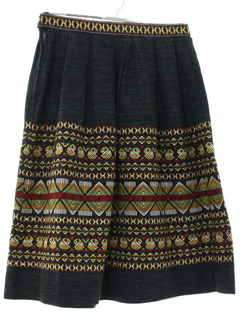 1970's Guatemalan Style Skirt - image 3