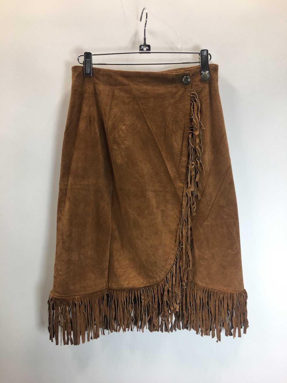 90’s Suede Skirt - image 1