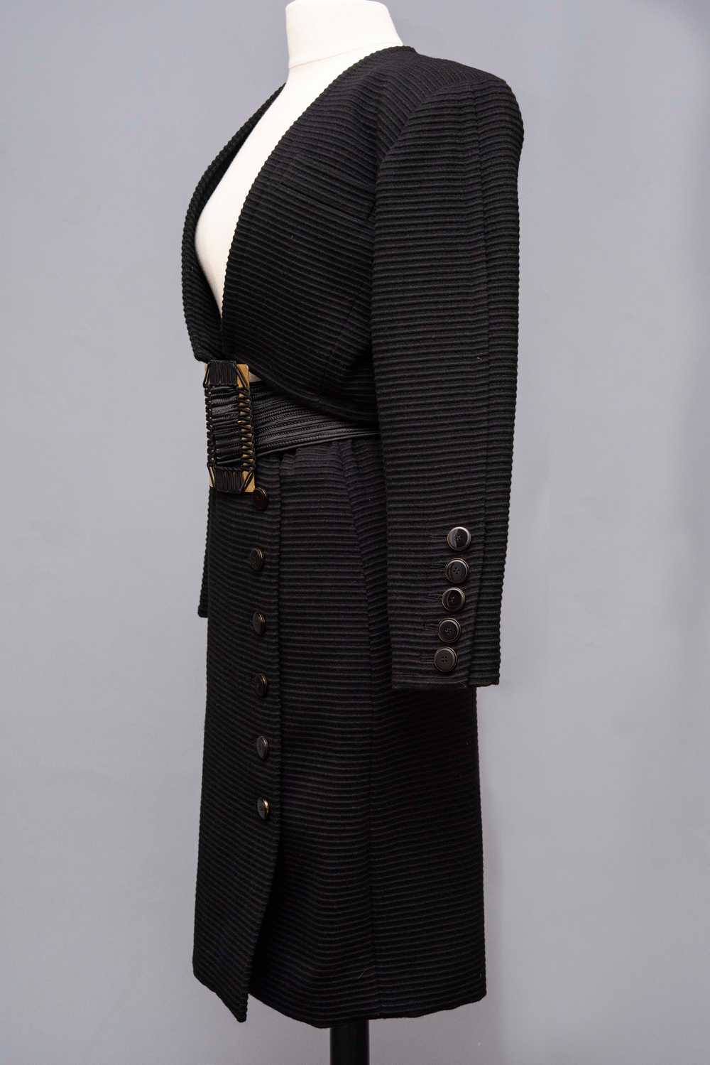 An Yves saint Laurent Rive Gauche Skirt suit Circ… - image 5