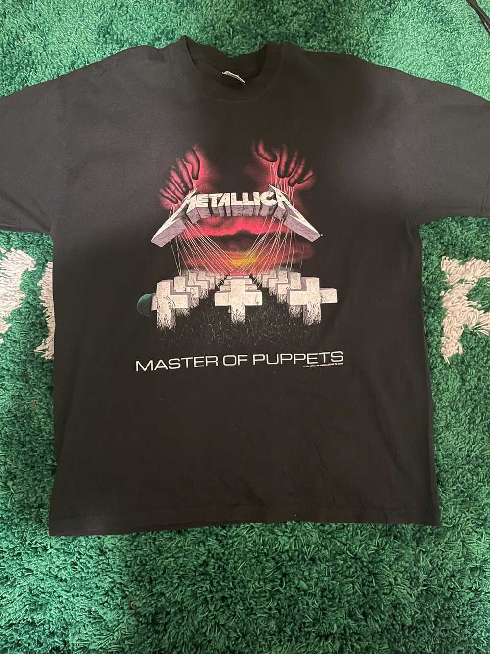 Metallica × Vintage Vintage 90's Metallica T shirt - Gem