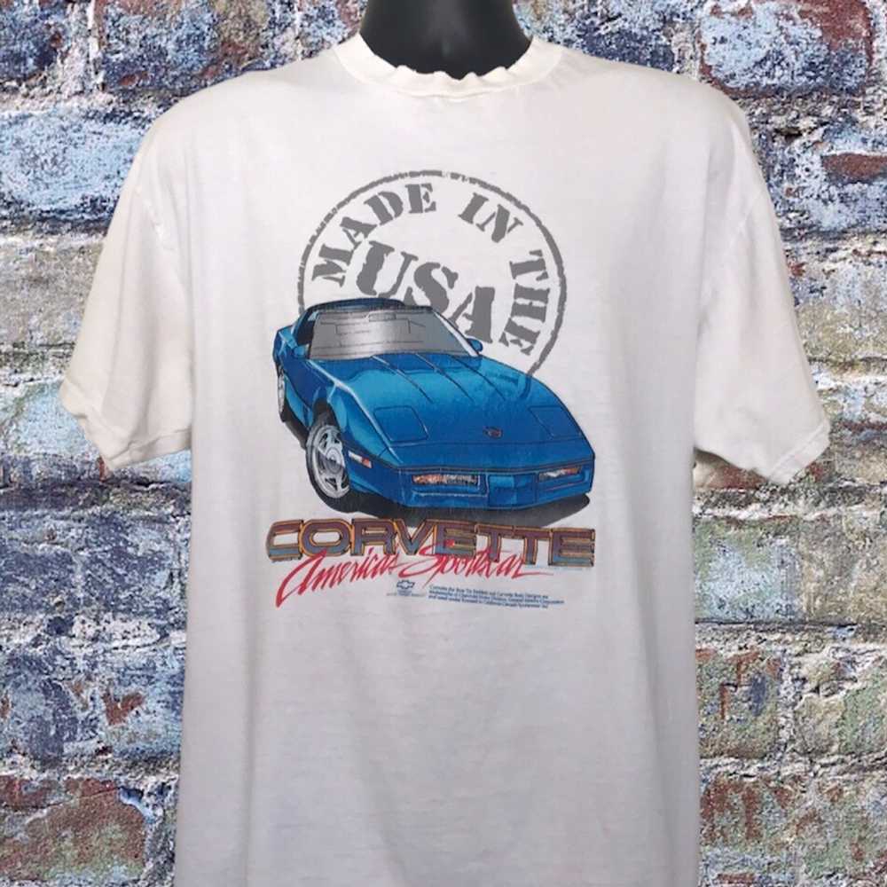 Corvette × Racing × Vintage Vintage Chevy Corvett… - image 1